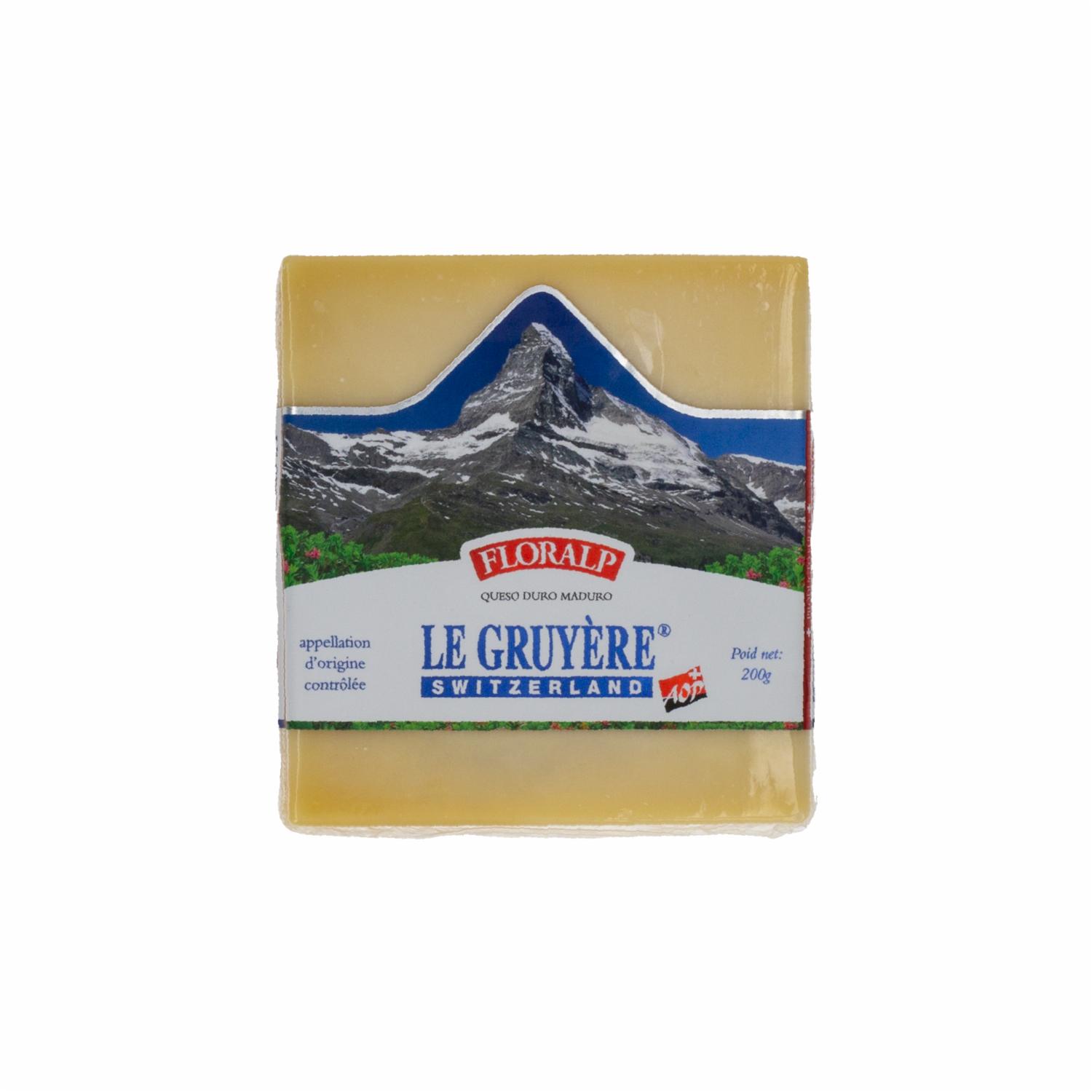 Queso Gruyere Cuña FLORALP 200 G