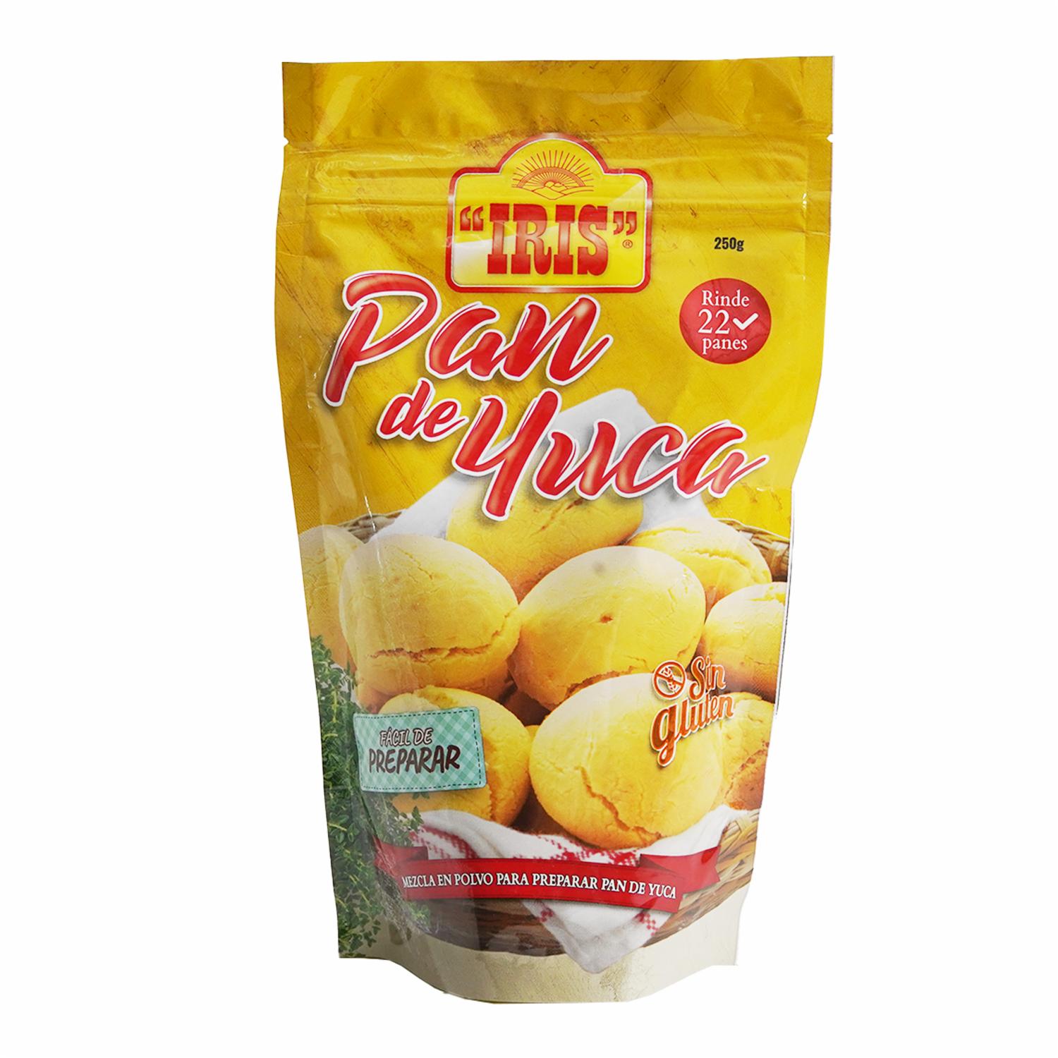 Pan De Yuca Premezcla Sin Gluten IRIS 250  G
