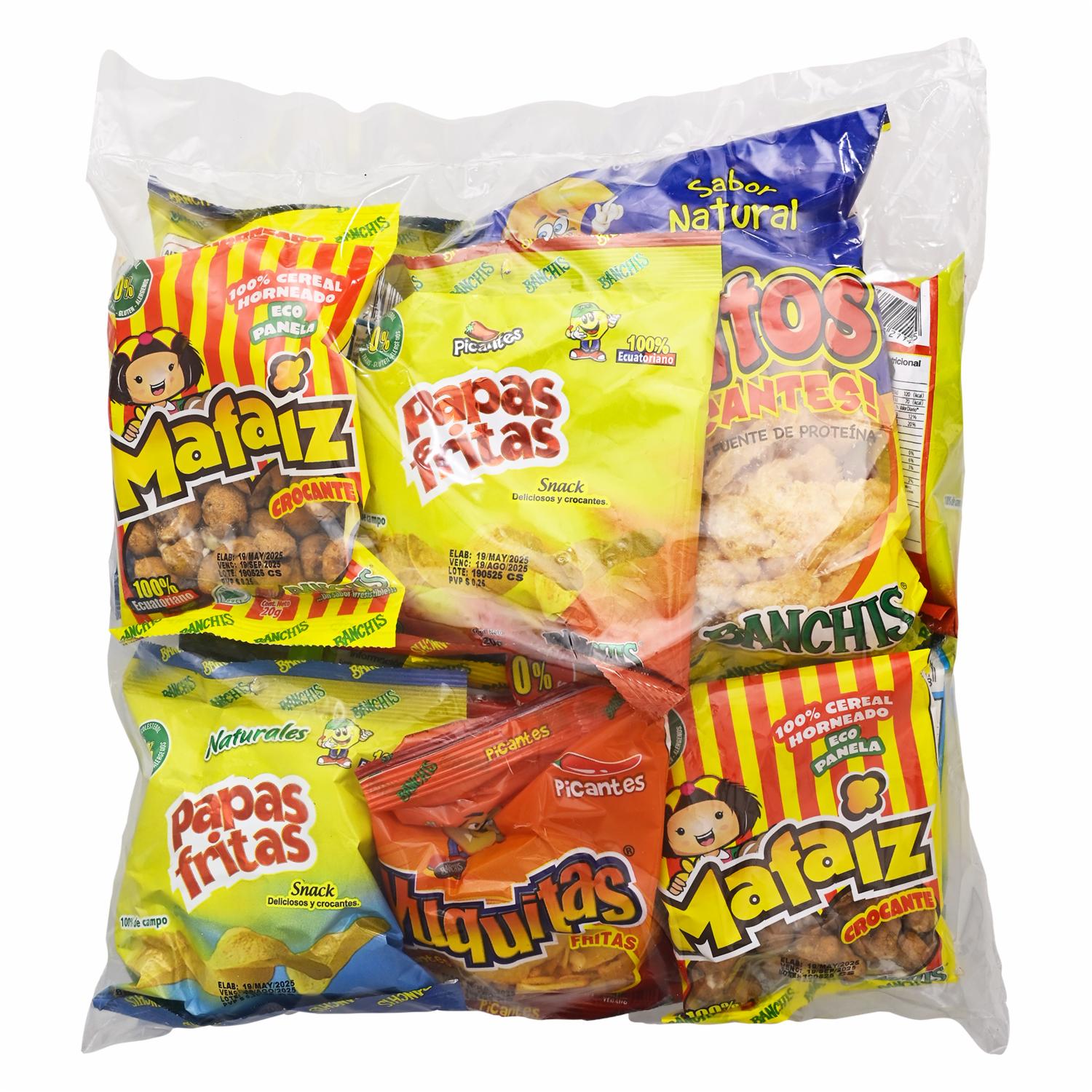 Snack Surtidos Todo BANCHIS Almohada