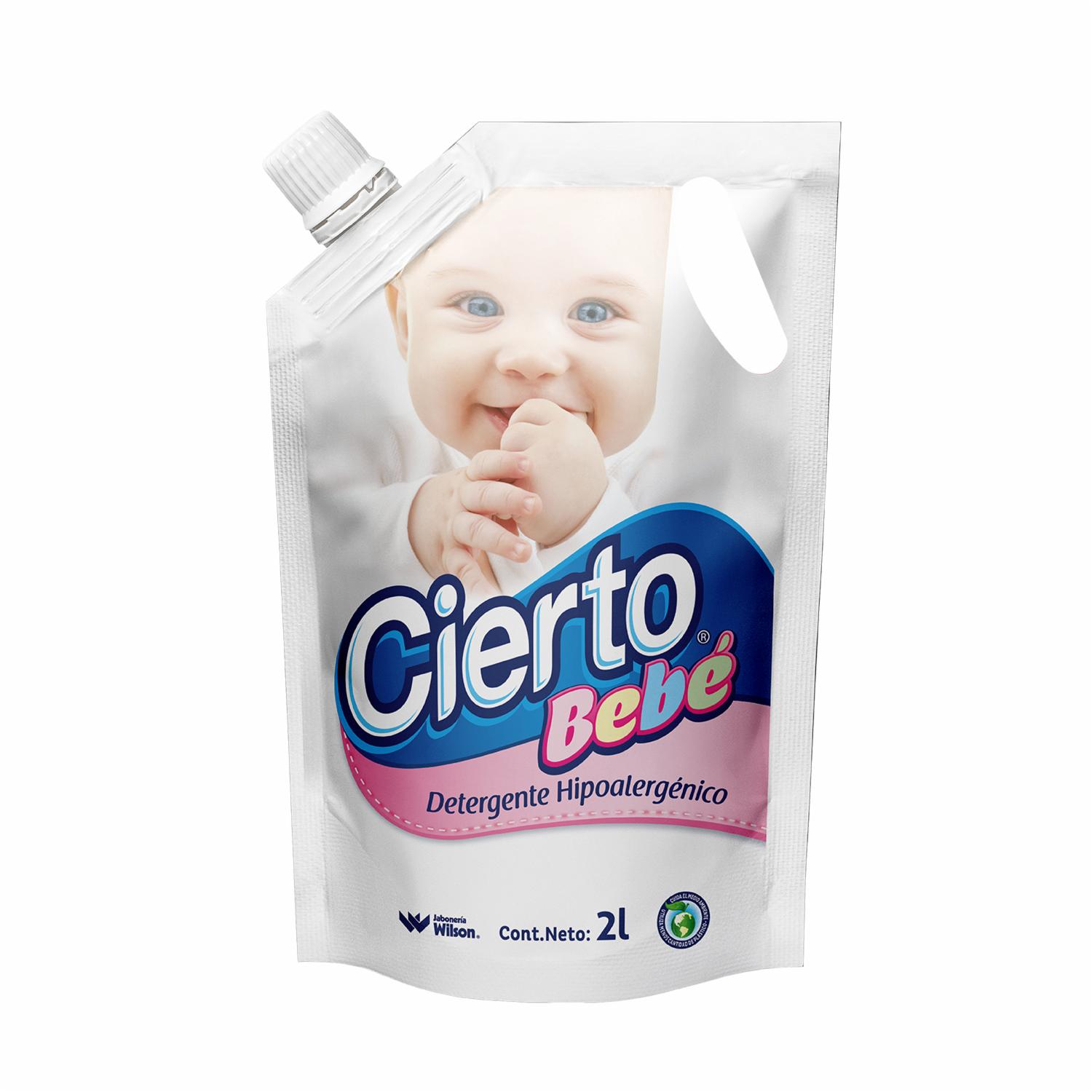Detergente Líquido Para Ropa De Bebé CIERTO 2000 Ml