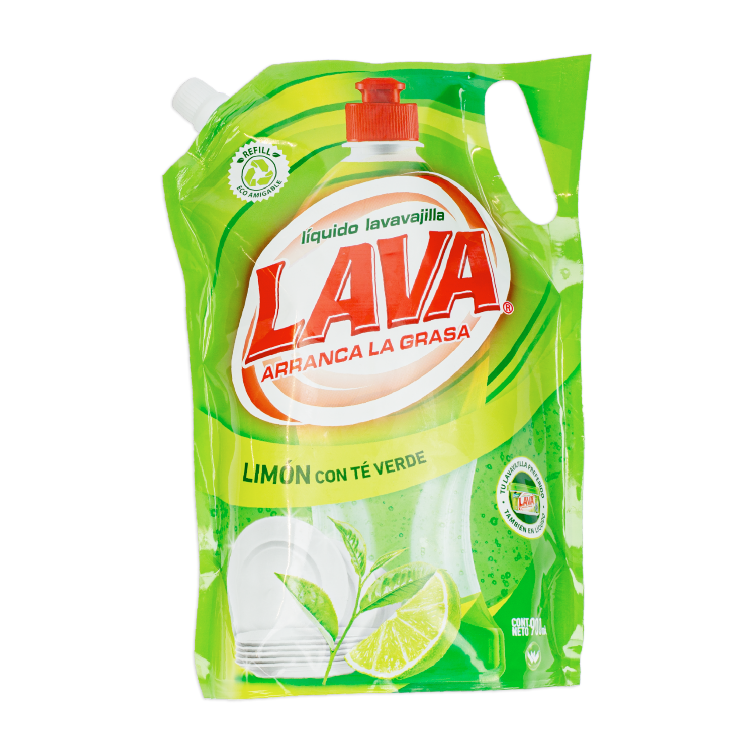 Lavavajillas Líquido Aroma Limón LAVA 900 Ml