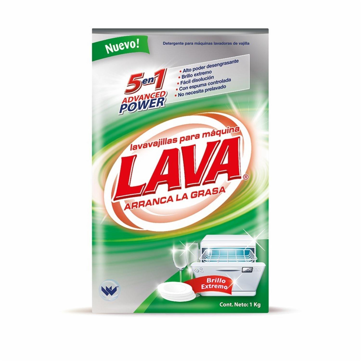 Lavavajilla Para Máquina 5 en 1 LAVA 1000 G