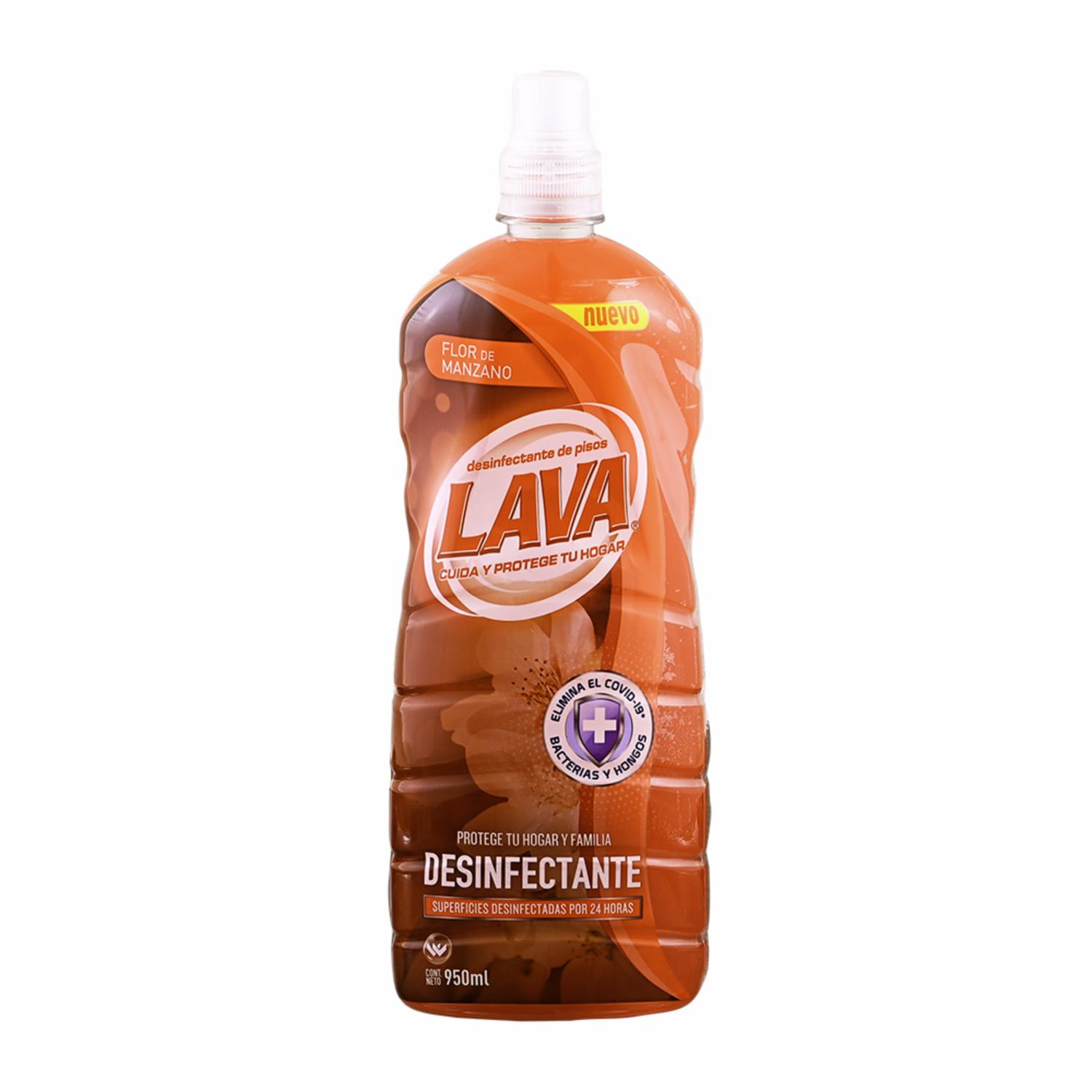Limpiador Desinfectante Flor De Manzano LAVA 950 Ml