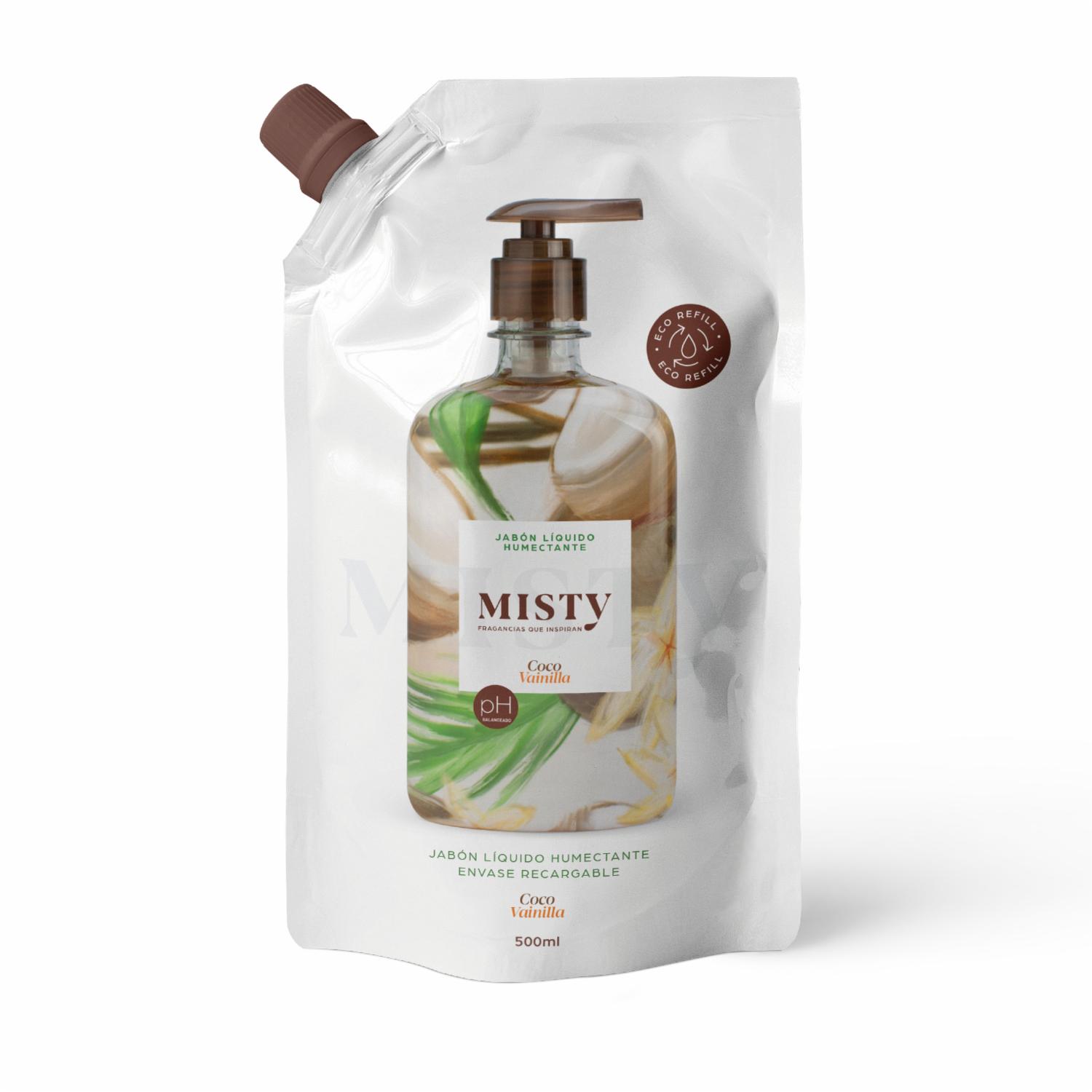 Jabón Líquido Sweet Coco Vanilla MISTY 500 Ml