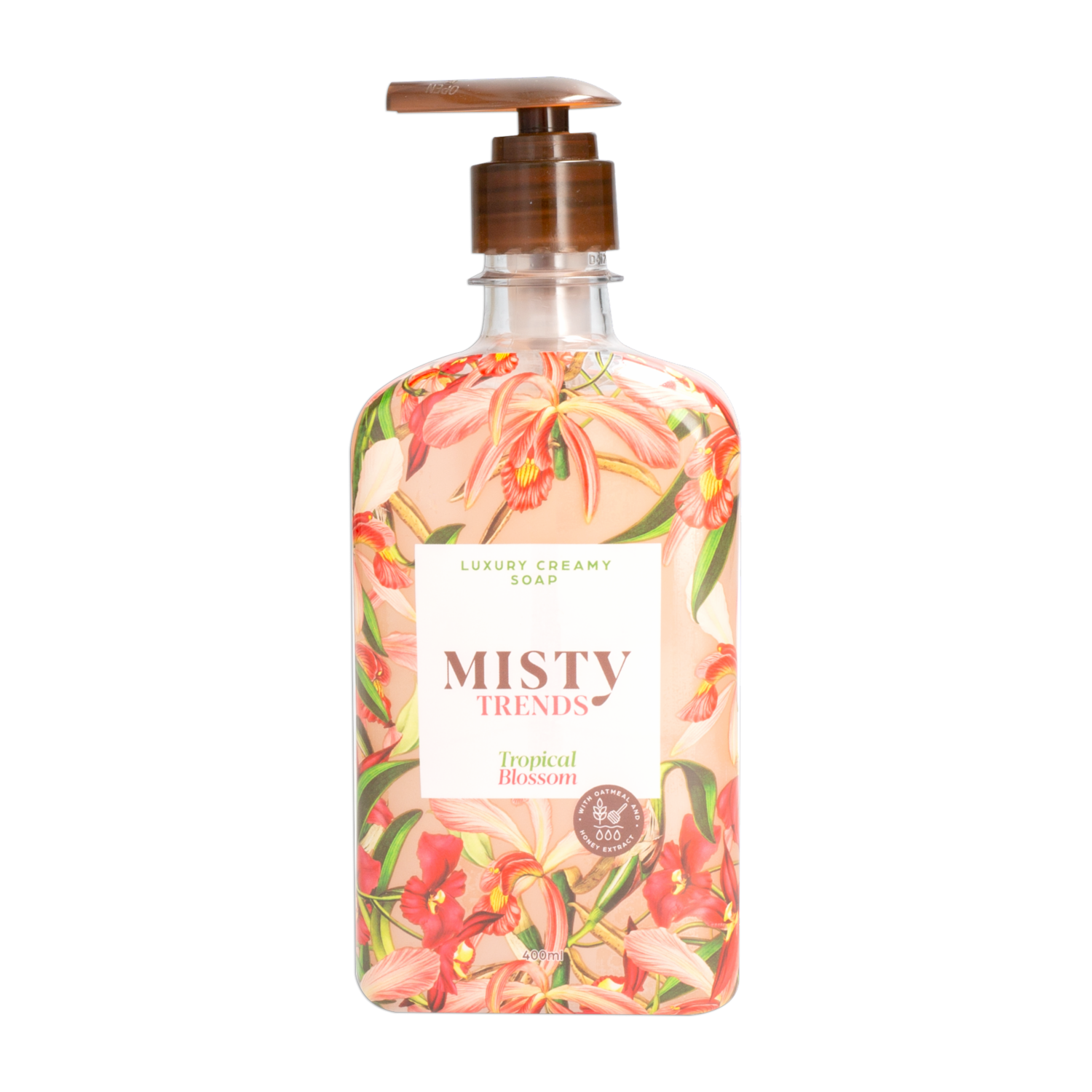 Jabón Cremoso Trends Tropical Blosom MISTY 400 Ml