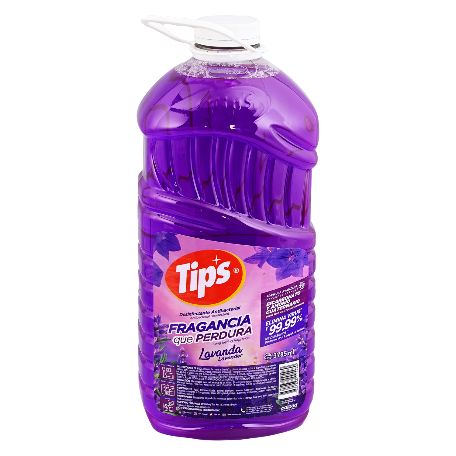 Desinfectante De Lavanda TIPS 3785 Ml