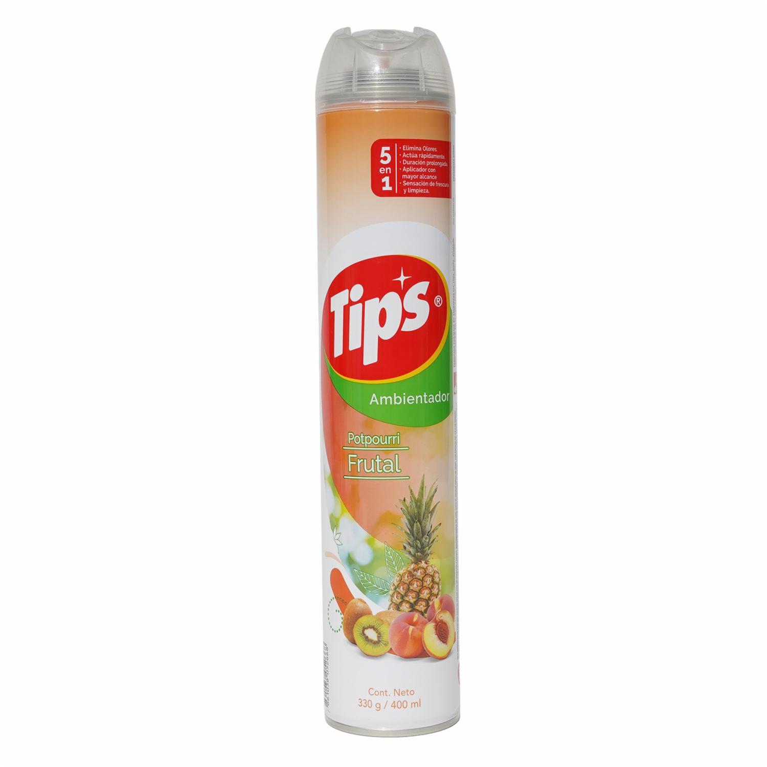 Desodorante Ambiental Spray Frutal TIPS 400 Ml