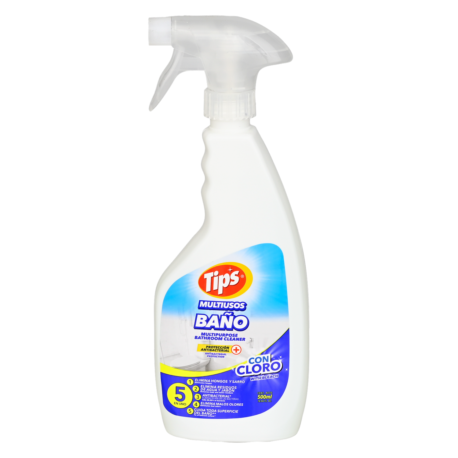 Limpiador De Baño Multiusos TIPS 500 Ml