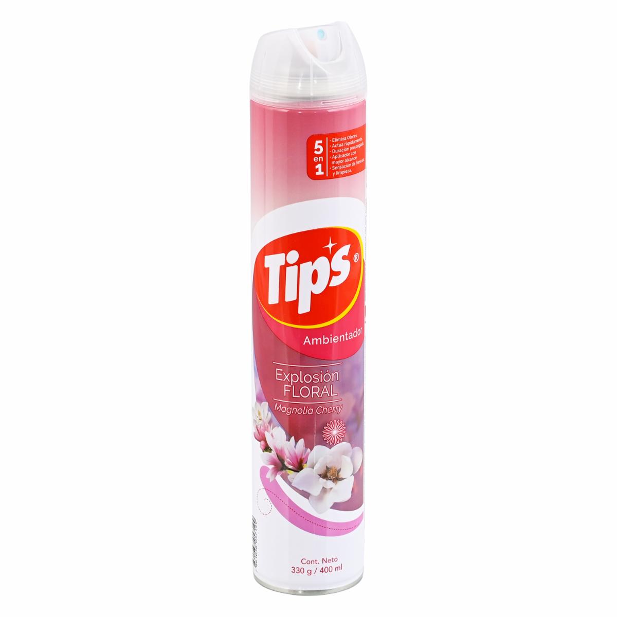 Ambientador En Spray Magnolia Cherry TIPS 400 Ml