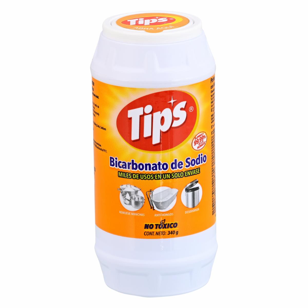 Limpiador En Polvo Con Bicarbonato De Sodio TIPS 340 G