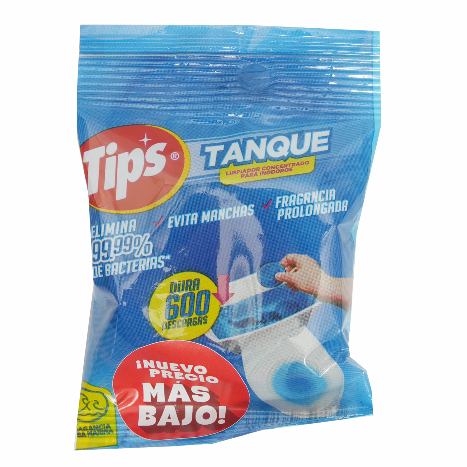Limpiador De Tanque Brisa Marina TIPS 50 G