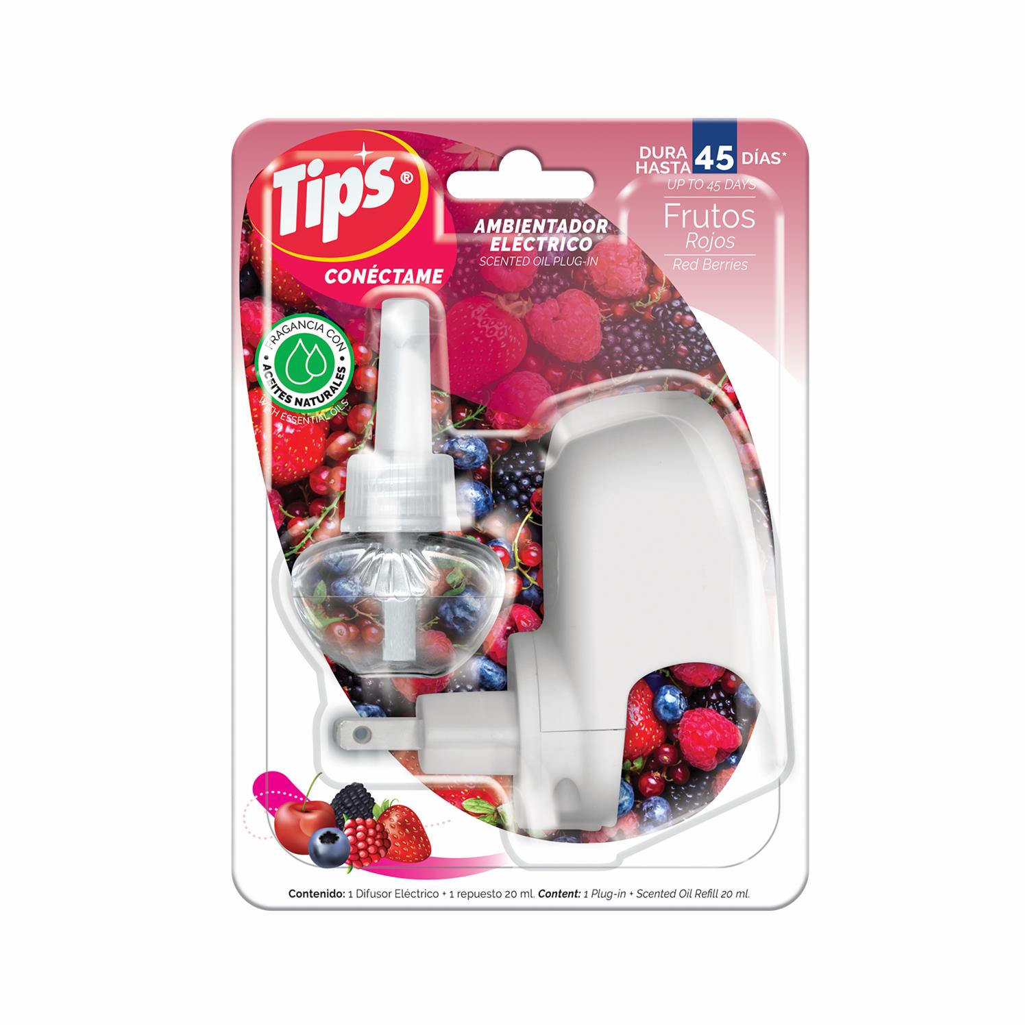 Ambiental Eléctrico Frutos Rojos TIPS 20 Ml