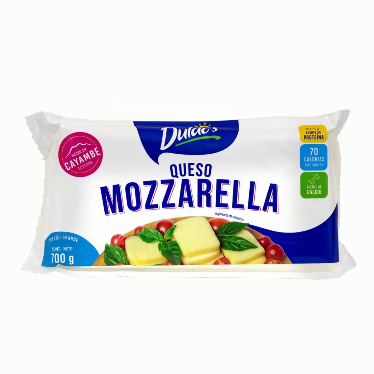 Queso Mozzarella Tamaño Grande DULACS 700 G