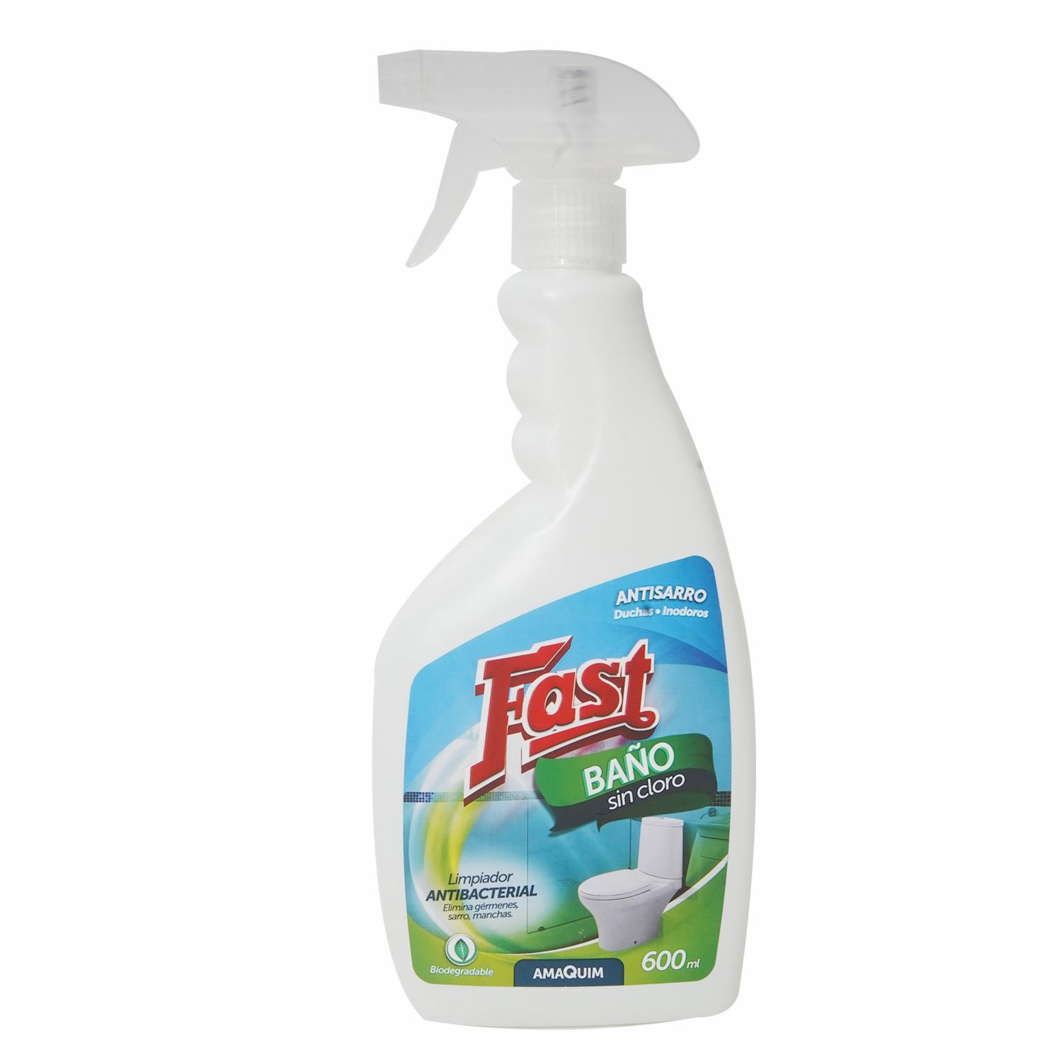 Limpiador Para Baño Sin Cloro FAST 600 Ml