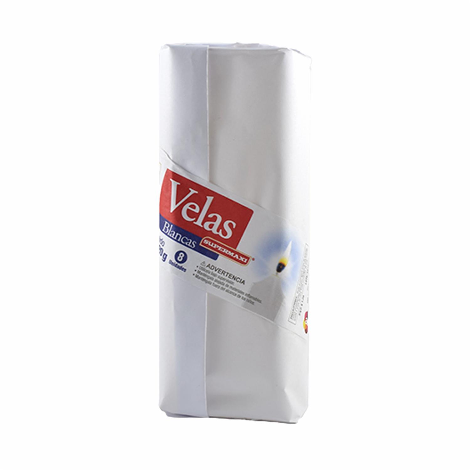 Vela Mediana SUPERMAXI 8 Unidades
