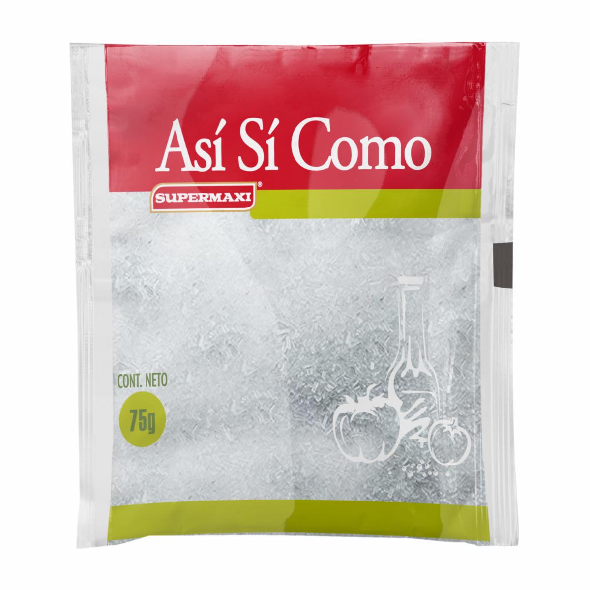 Sazonador Así si como SUPERMAXI 75 G