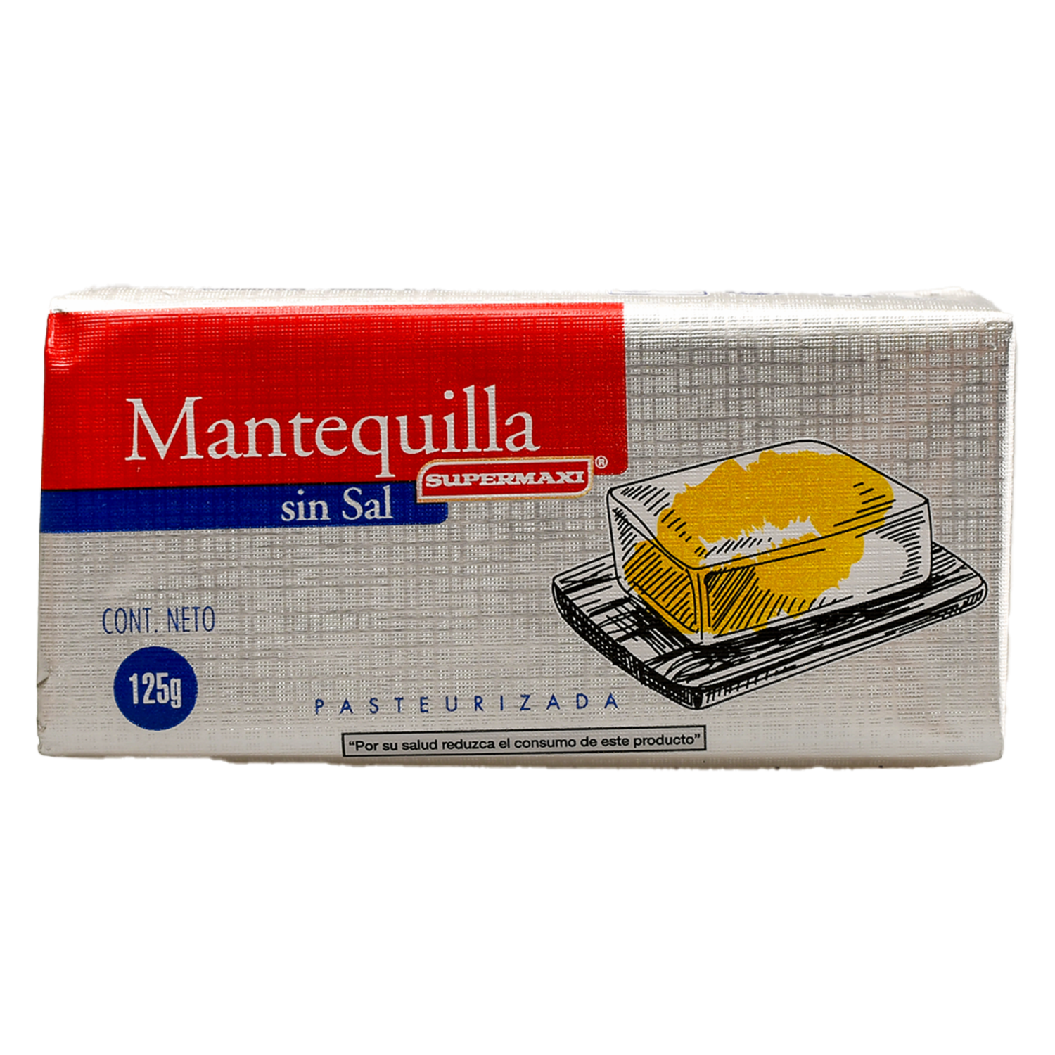 Mantequilla Sin Sal SUPERMAXI Barra