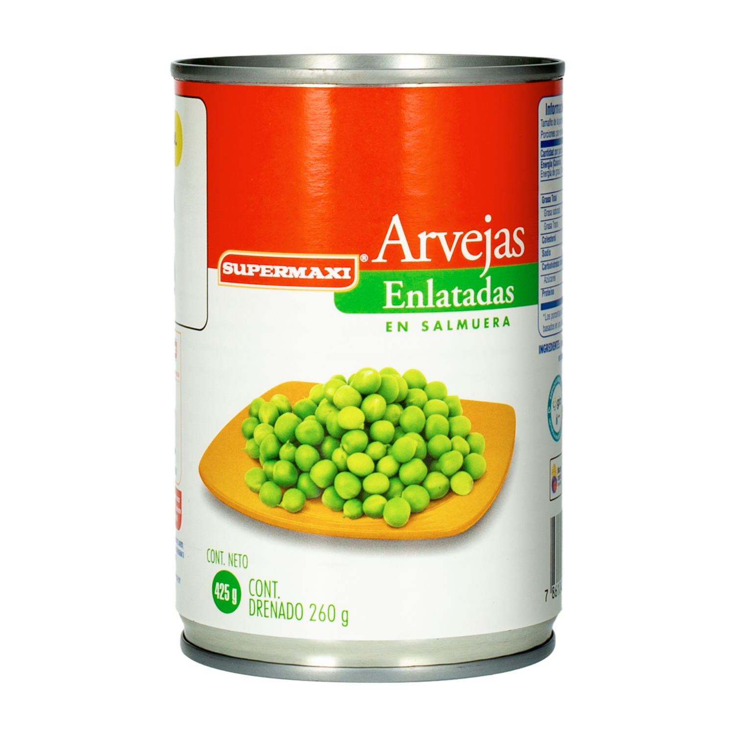 Arveja Enlatada SUPERMAXI 425 g