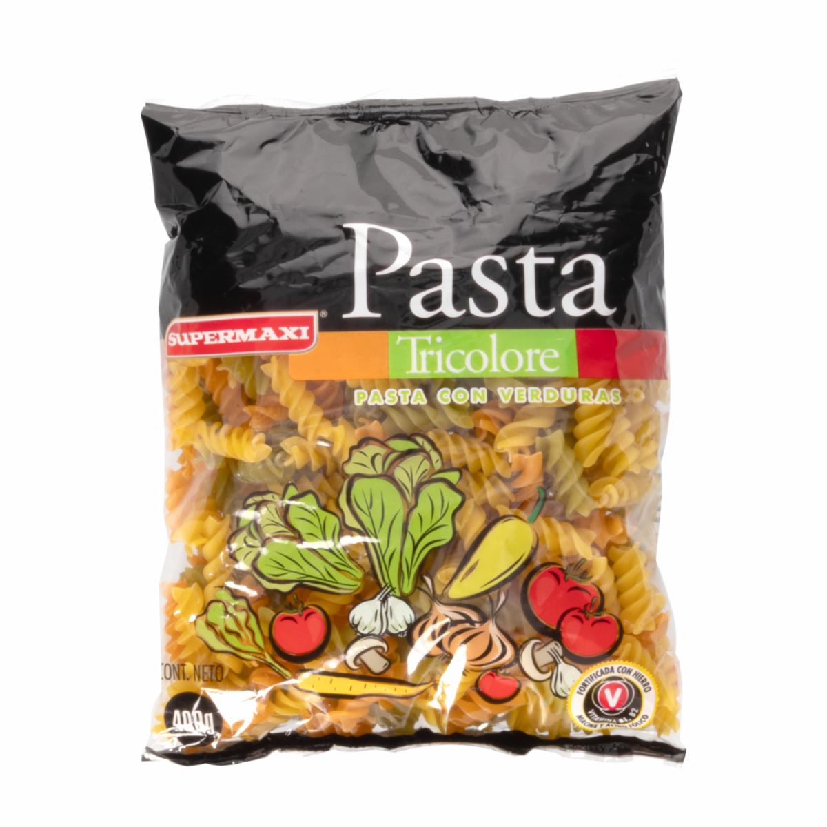 Fideo Fusilli Tricolore SUPERMAXI 400 g