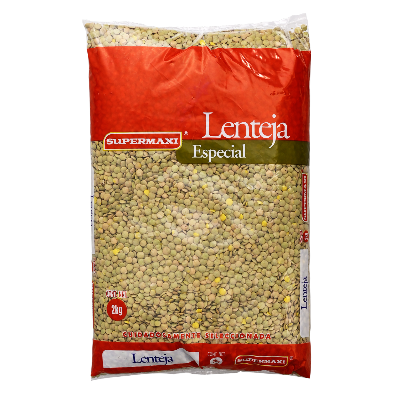 Lenteja Empacada SUPERMAXI 2000 G