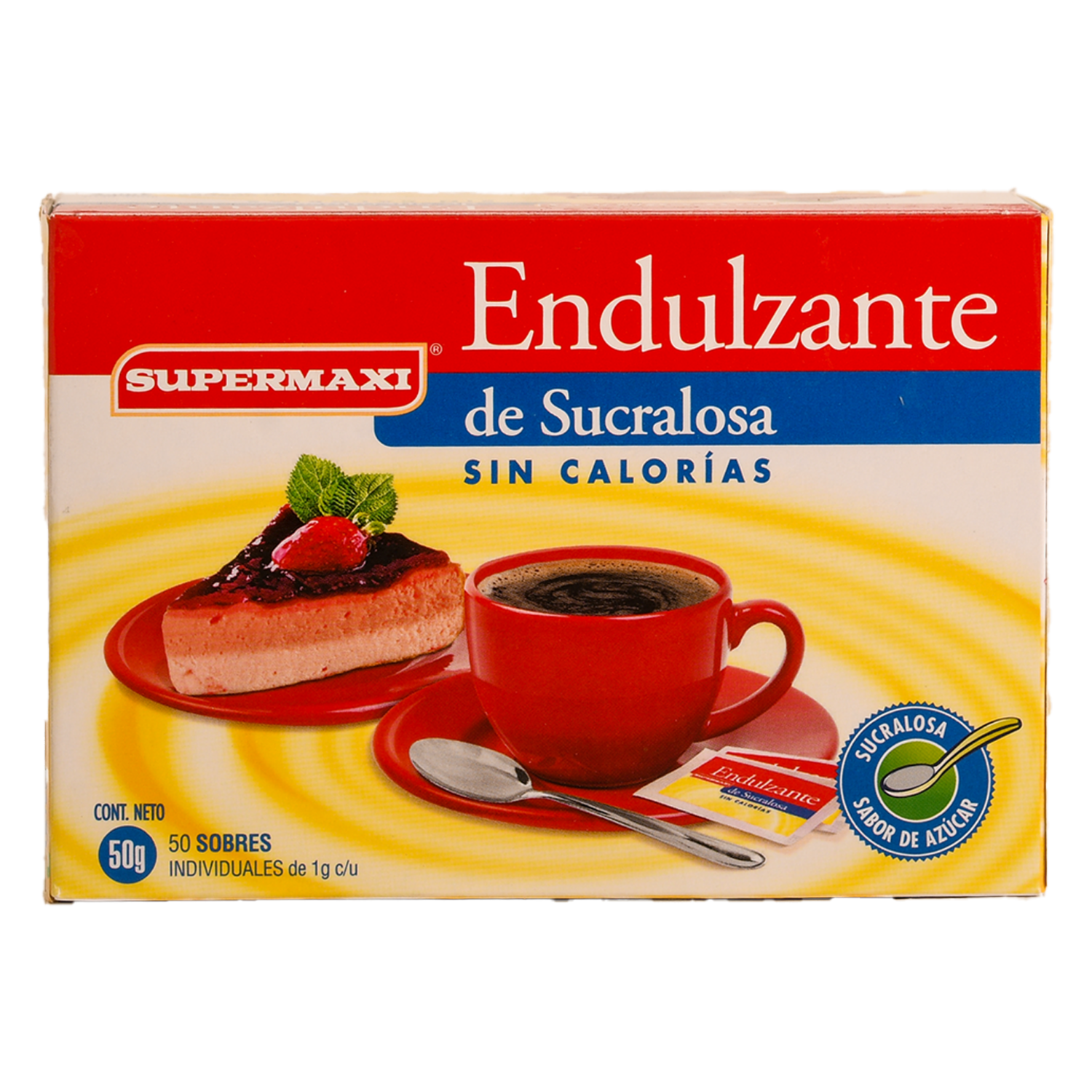 Endulzante De Sucralosa Sin Gluten SUPERMAXI 50G