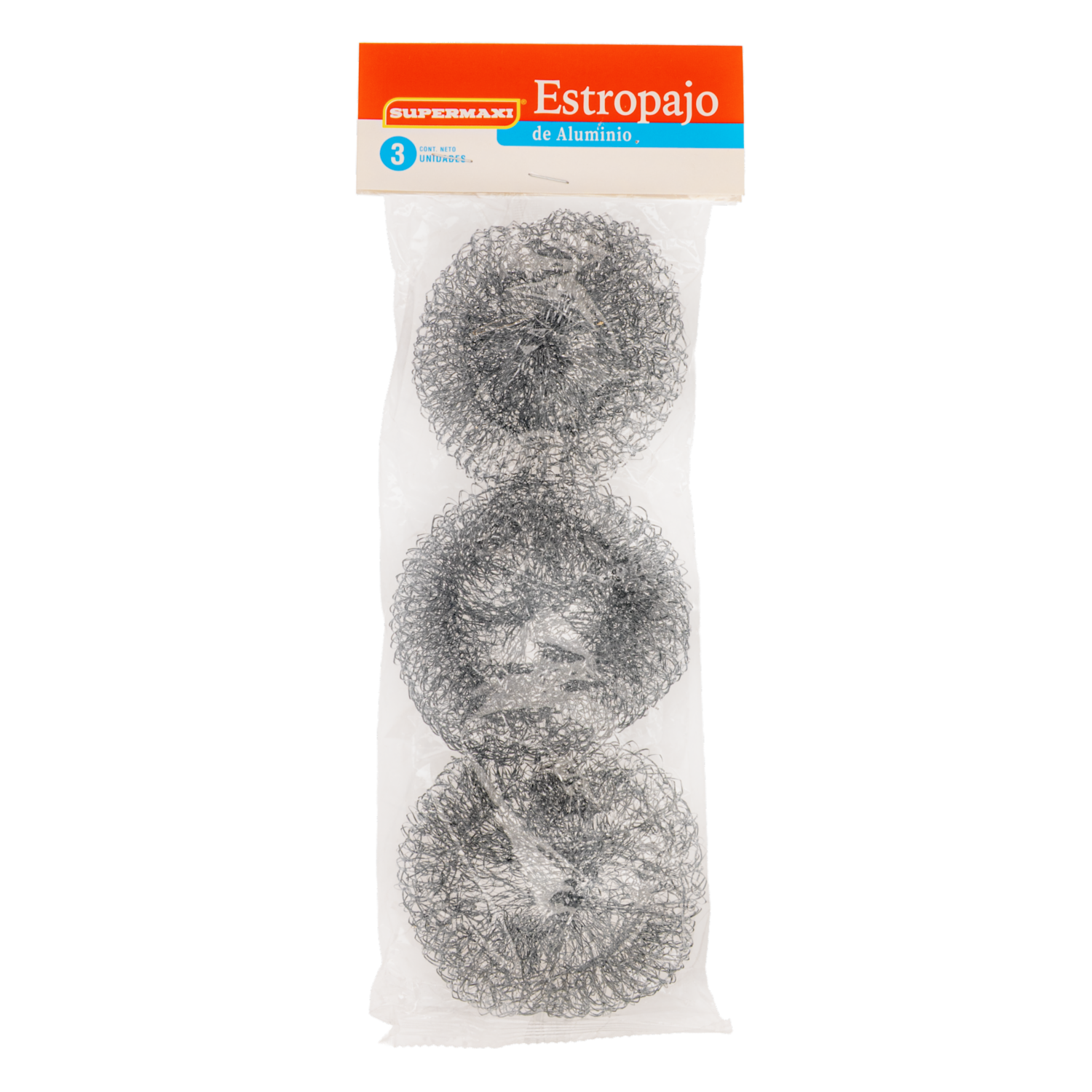 Estropajo Aluminio SUPERMAXI X 3 Uds