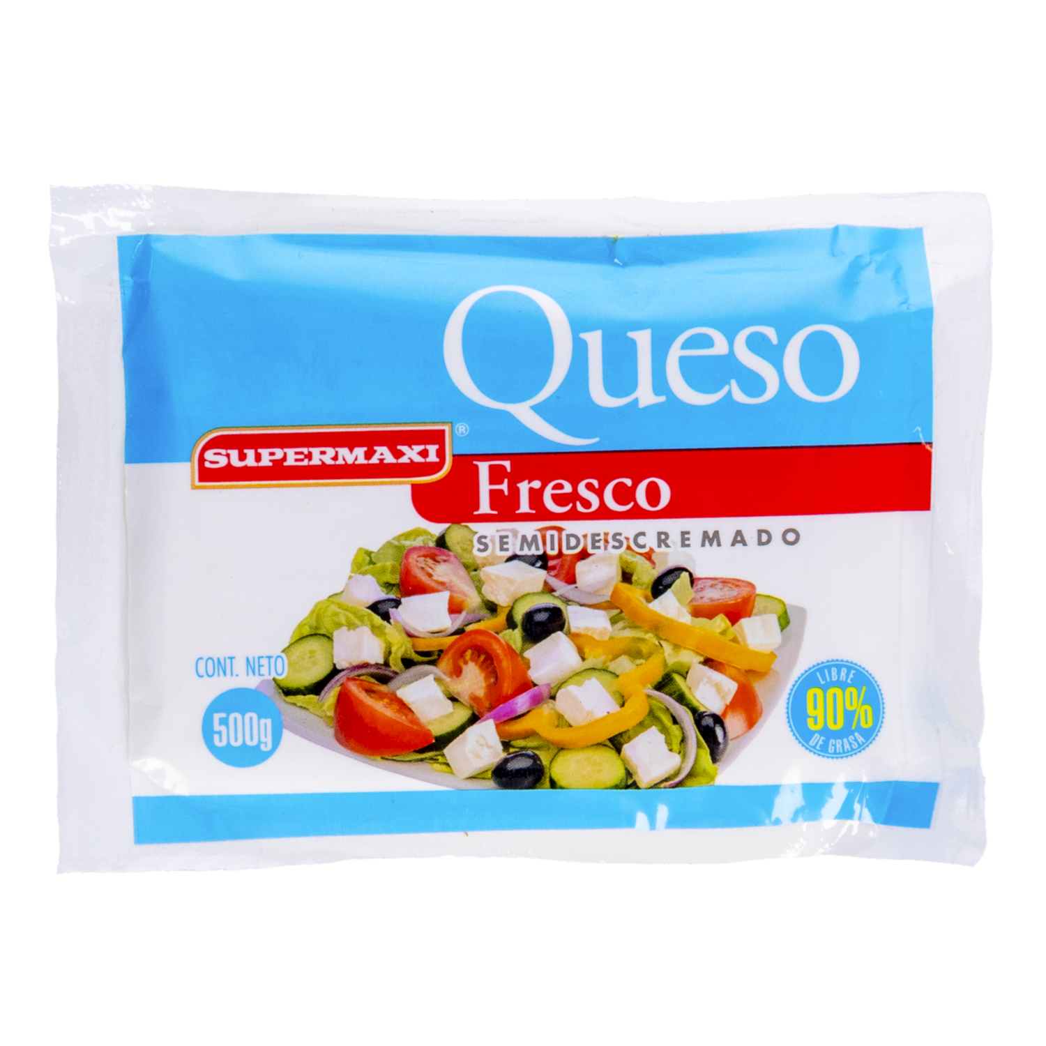Queso Fresco Semidescremado SUPERMAXI 500 G