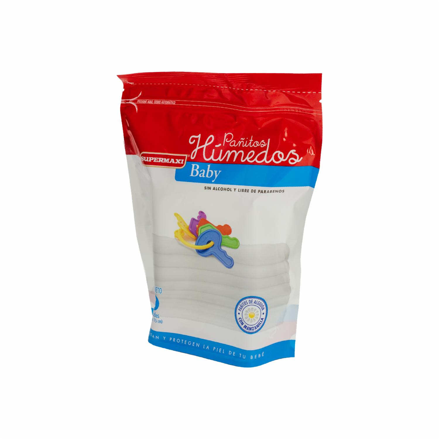 Pañitos Húmedos Doy Pack SUPERMAXI 50 Unidades