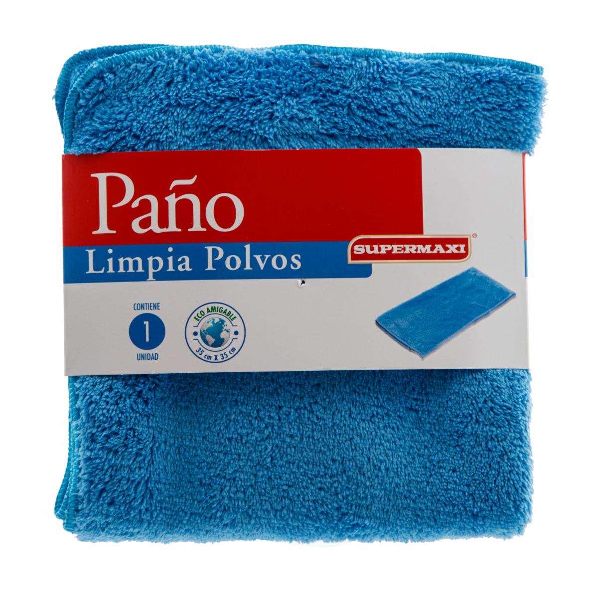 Paño Limpia Polvo Azul SUPERMAXI 35 X 35 Cm