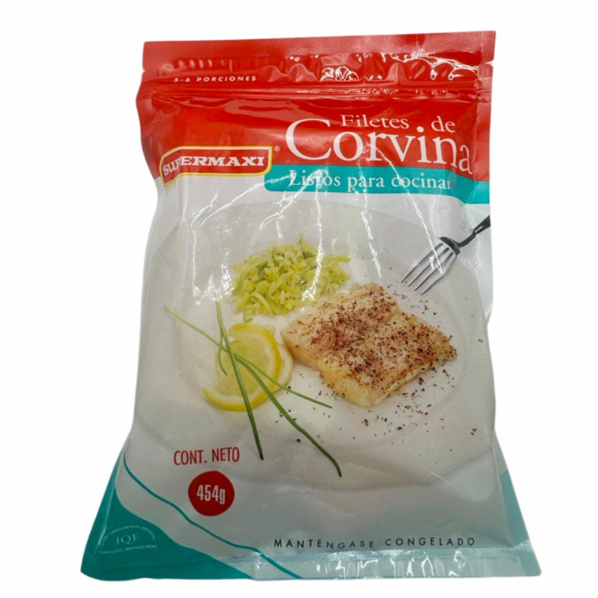 Pescado Corvina Roca Filetes Listos Para Cocinar SUPERMAXI 454 G