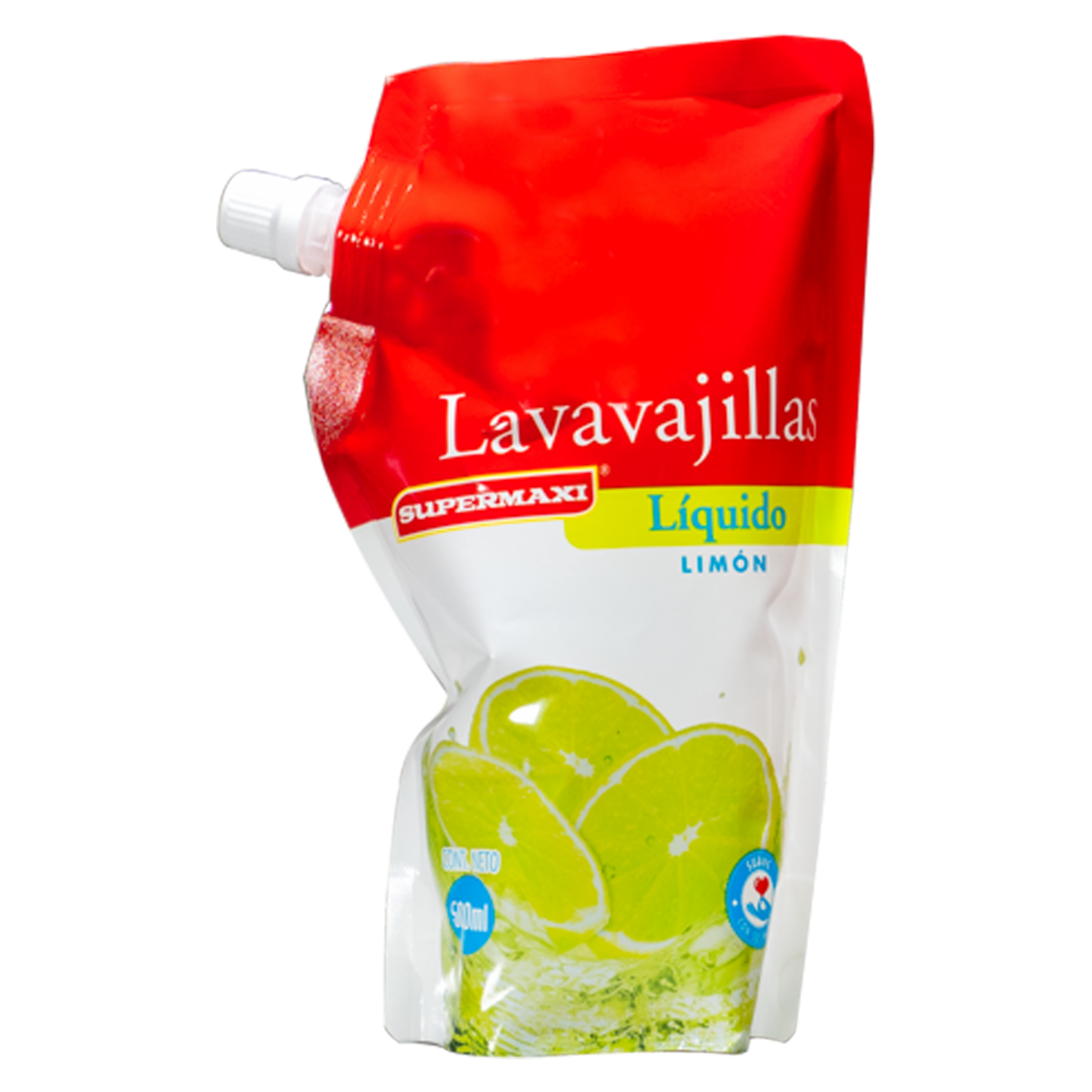 Lavavajilla Líquido Limón Doy Pack SUPERMAXI 500 Ml
