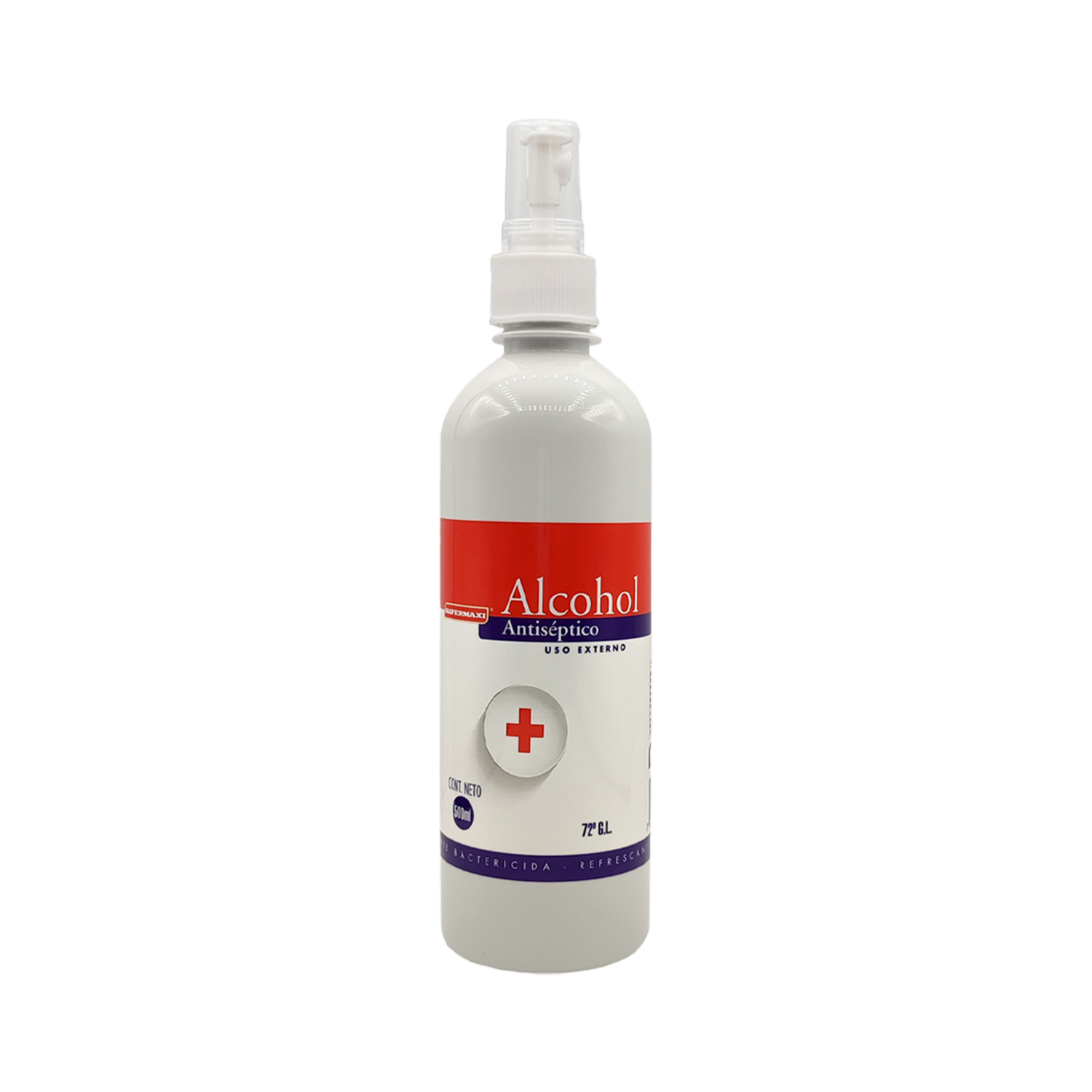 Alcohol Antiséptico Spray SUPERMAXI 500 ml