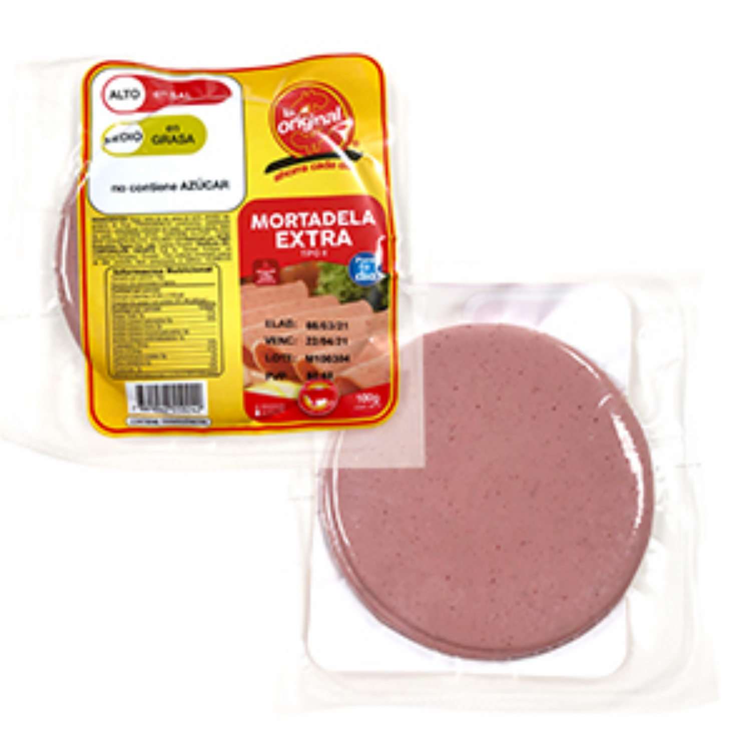 Mortadela Extra LA ORIGINAL 100 G