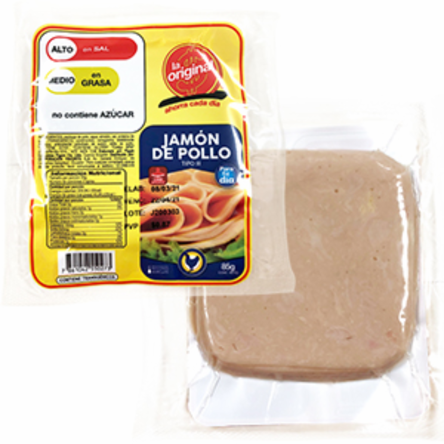 Jamón De Pollo Tipo II LA ORIGINAL 85 G