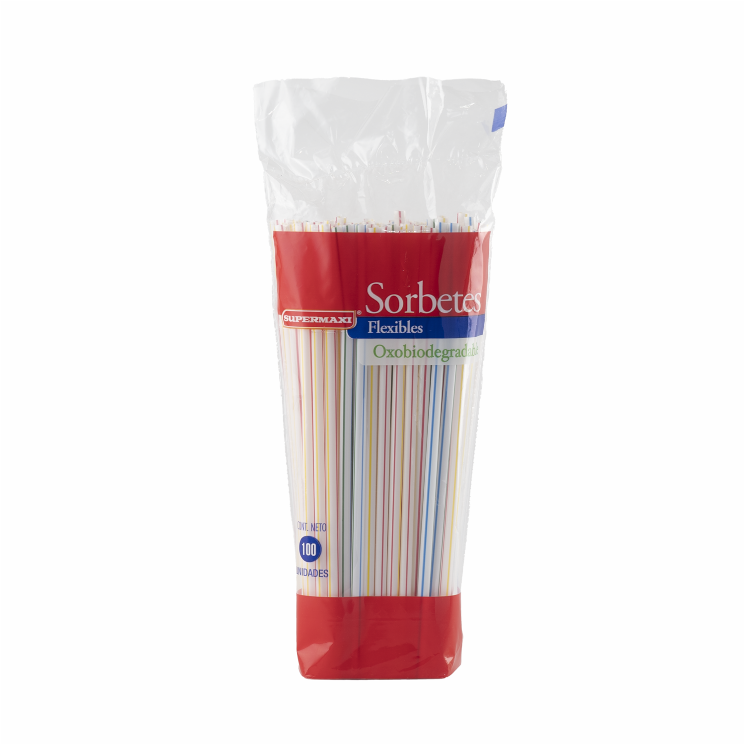 Sorbetes Flexibles Oxobiodegradables SUPERMAXI X 100 Uds