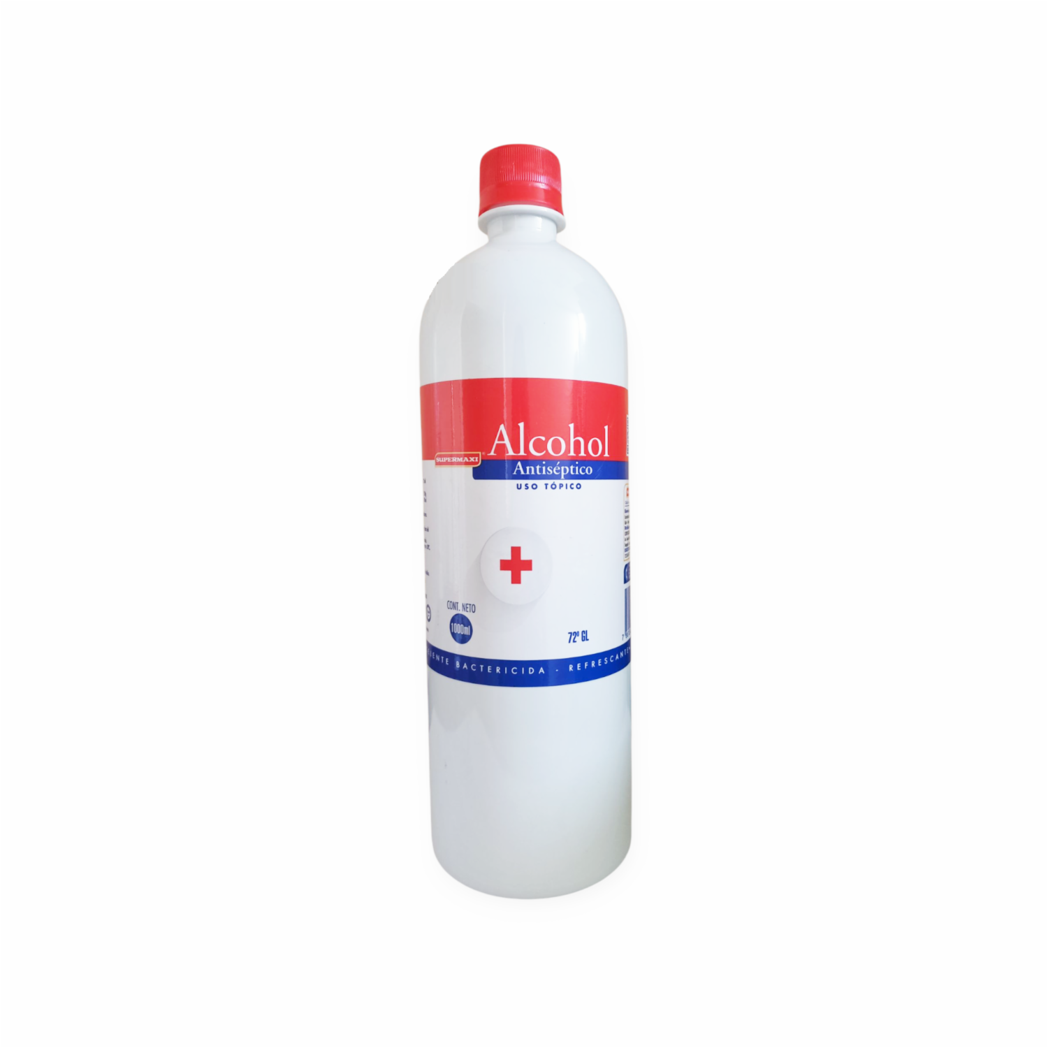 Alcohol Antiséptico Uso Tópico SUPERMAXI 1000 Ml