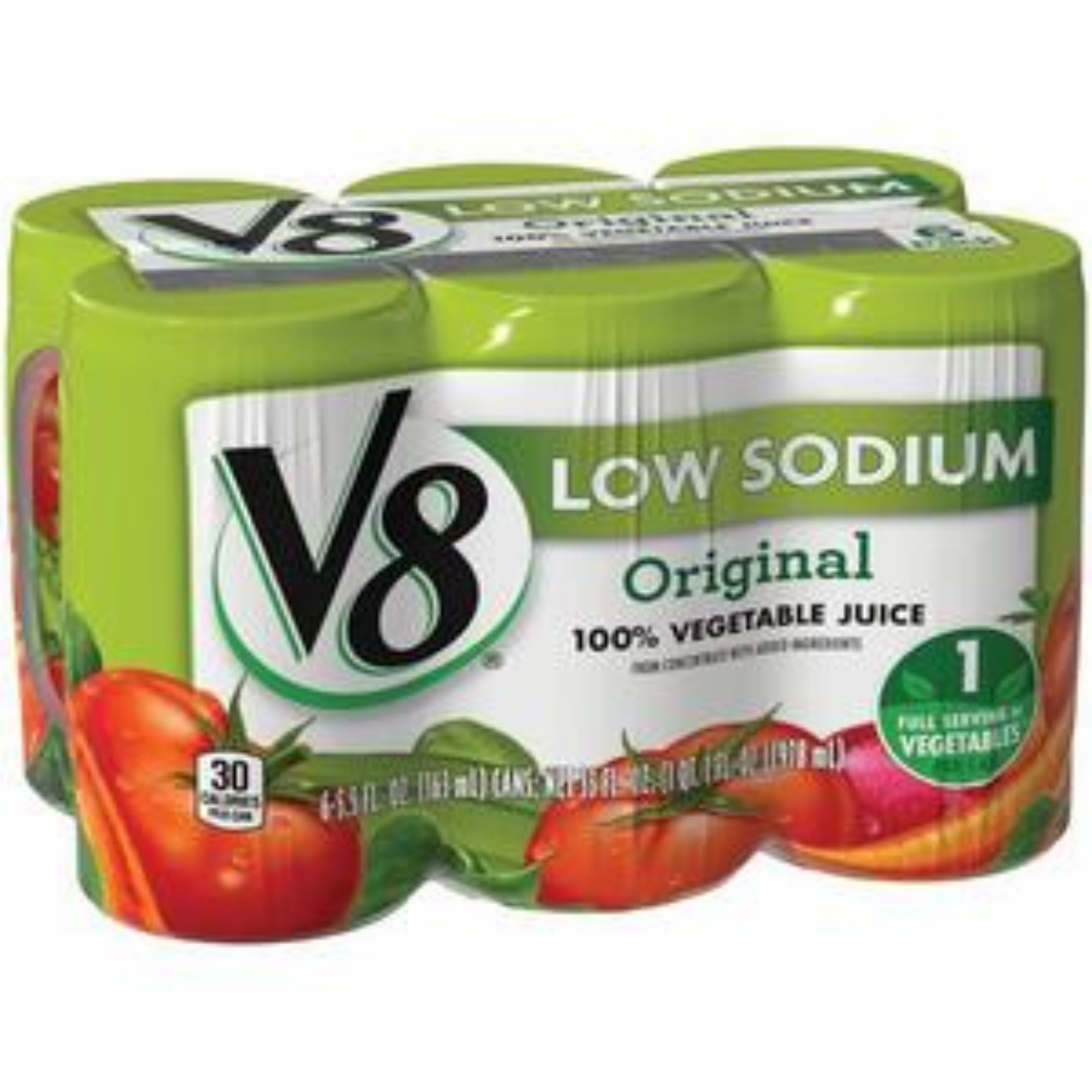 Jugo De Vegetales En Lata Pack V8 978 ml