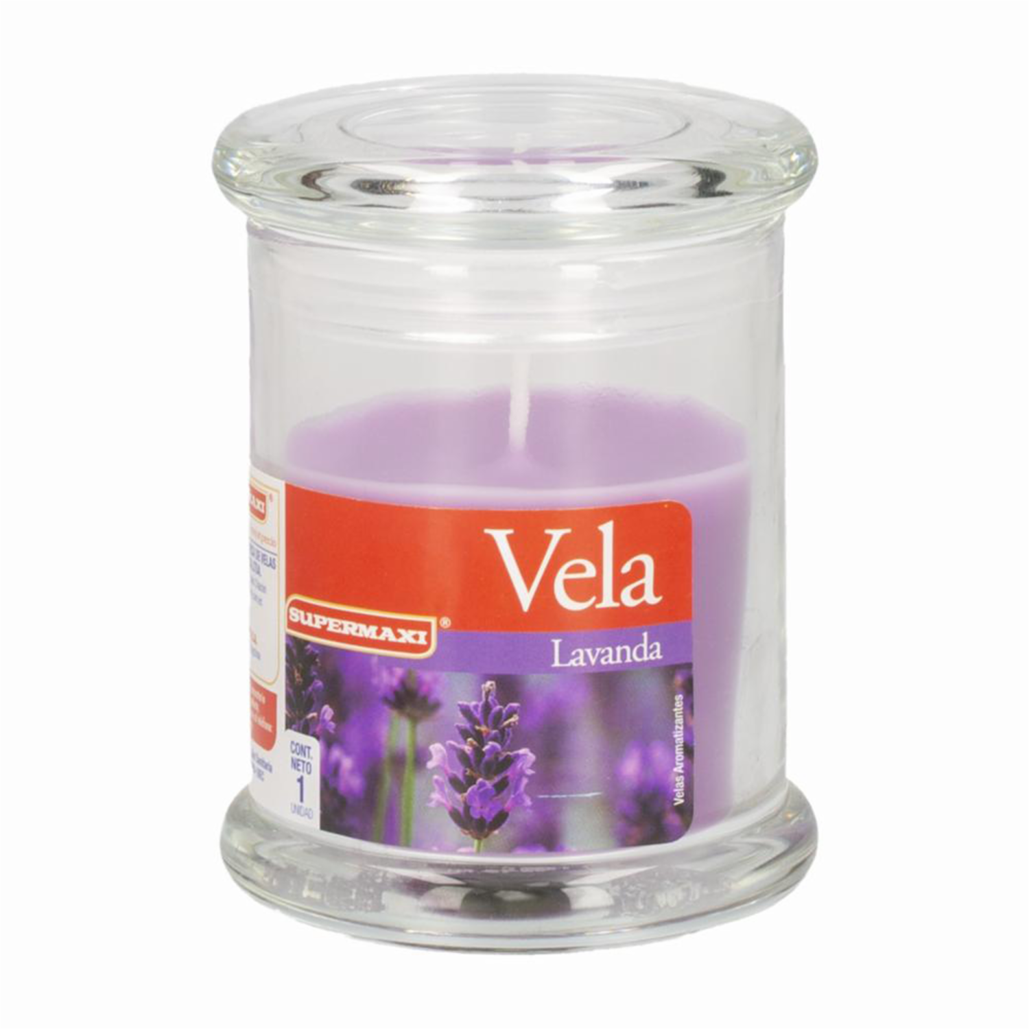 Vela Aromatizante Lavanda SUPERMAXI 110 G