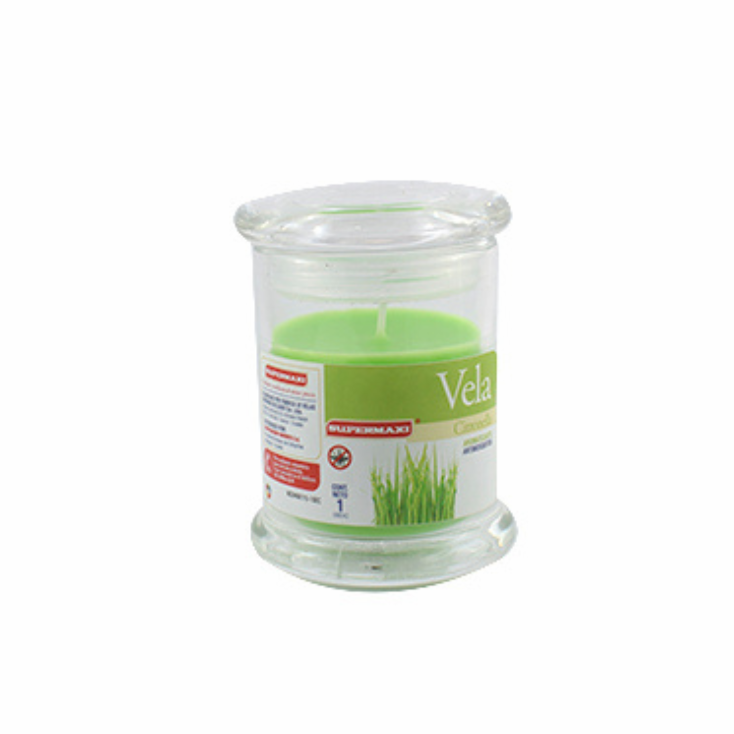 Vela Aromatizante Citronella SUPERMAXI 110 G