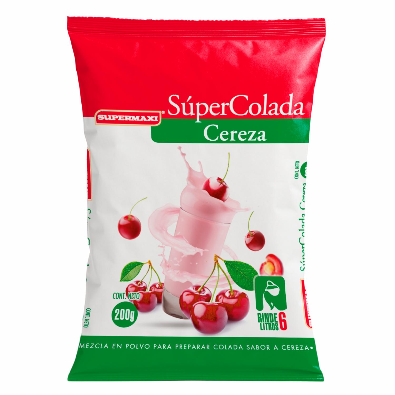 Colada Sabor Cereza SUPERMAXI 200 G