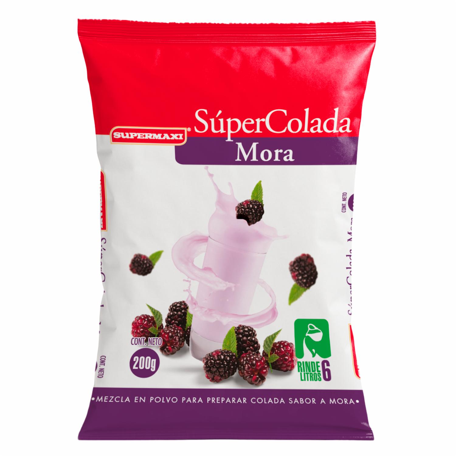 Colada Sabor Mora SUPERMAXI 200 G