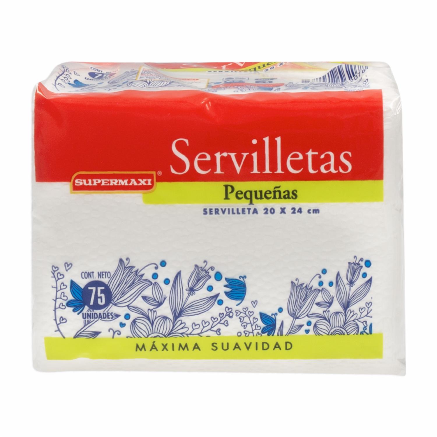 Servilleta Económica 20X24 SUPERMAXI 75 Unidades