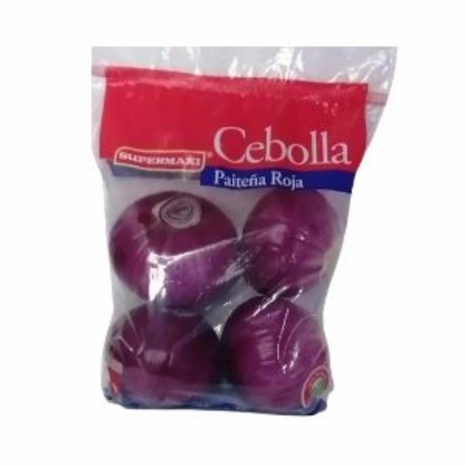 Cebolla Paiteña Roja SUPERMAXI 700g a 750g