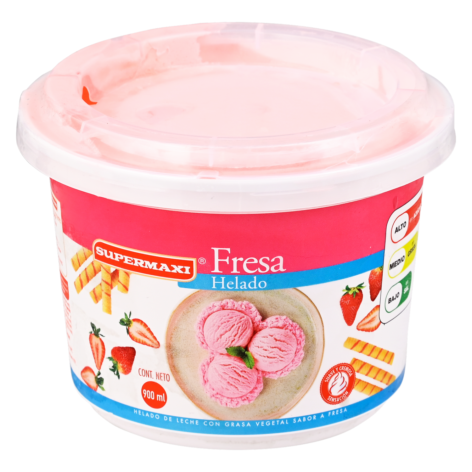 Helado Fresa SUPERMAXI 900 Ml