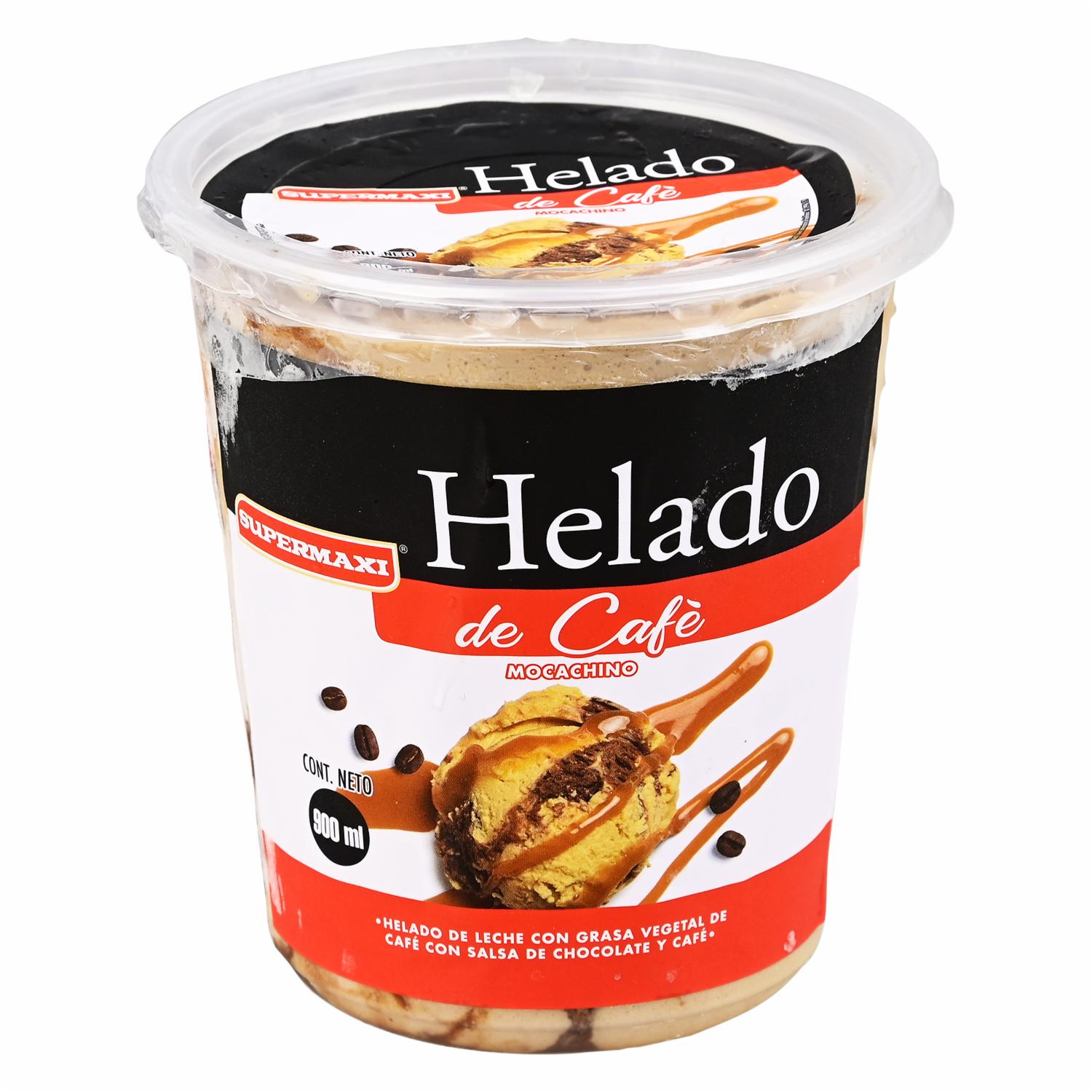 Helado Café Mocachino SUPERMAXI 900 Ml