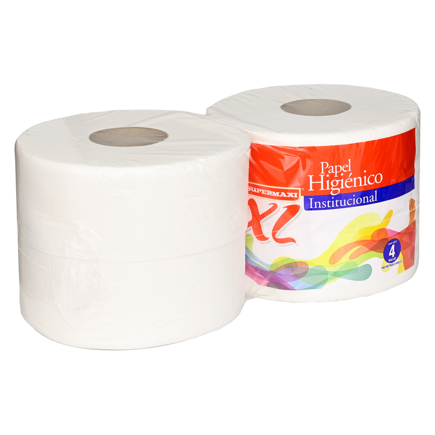Papel Higiénico Institucional SUPERMAXI 4 Rollos