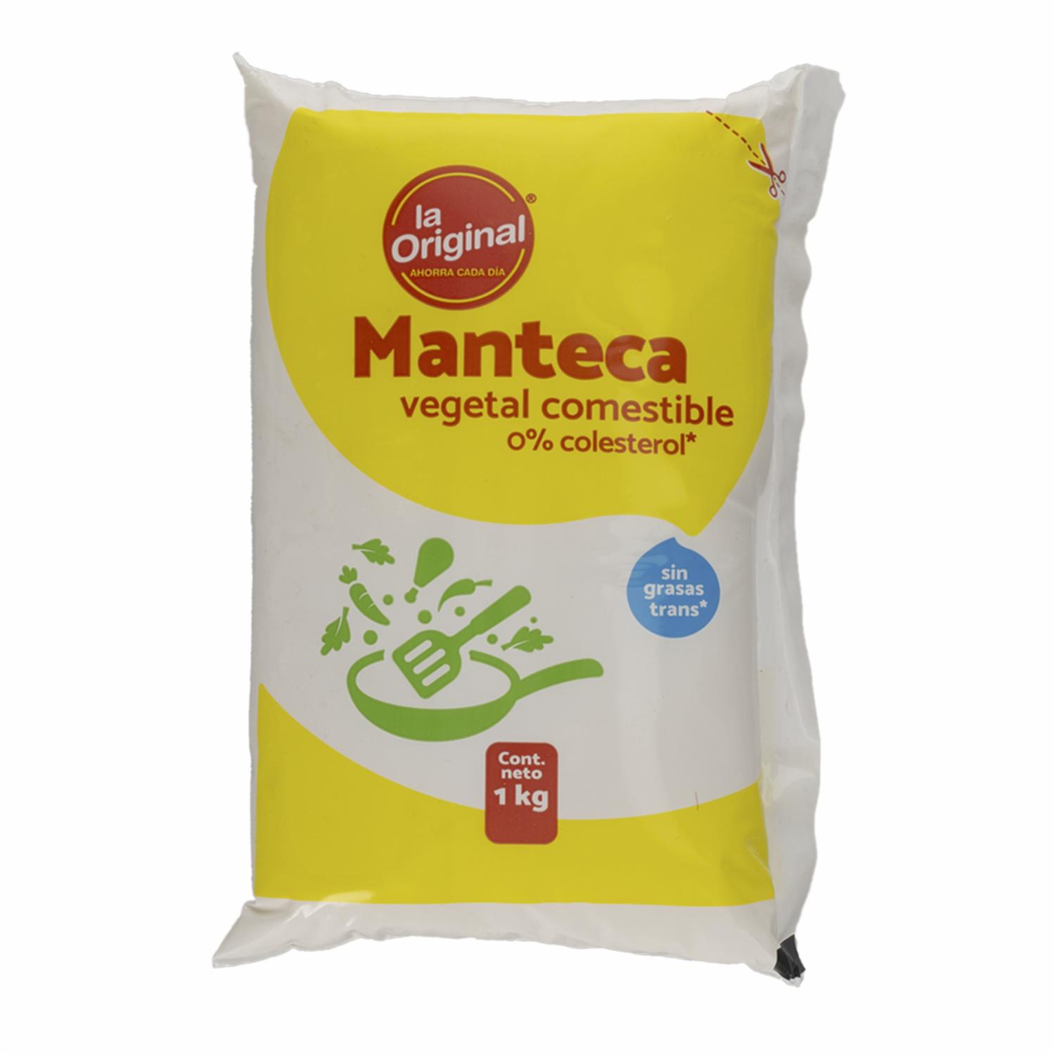 Manteca Vegetal LA ORIGINAL 1000 g