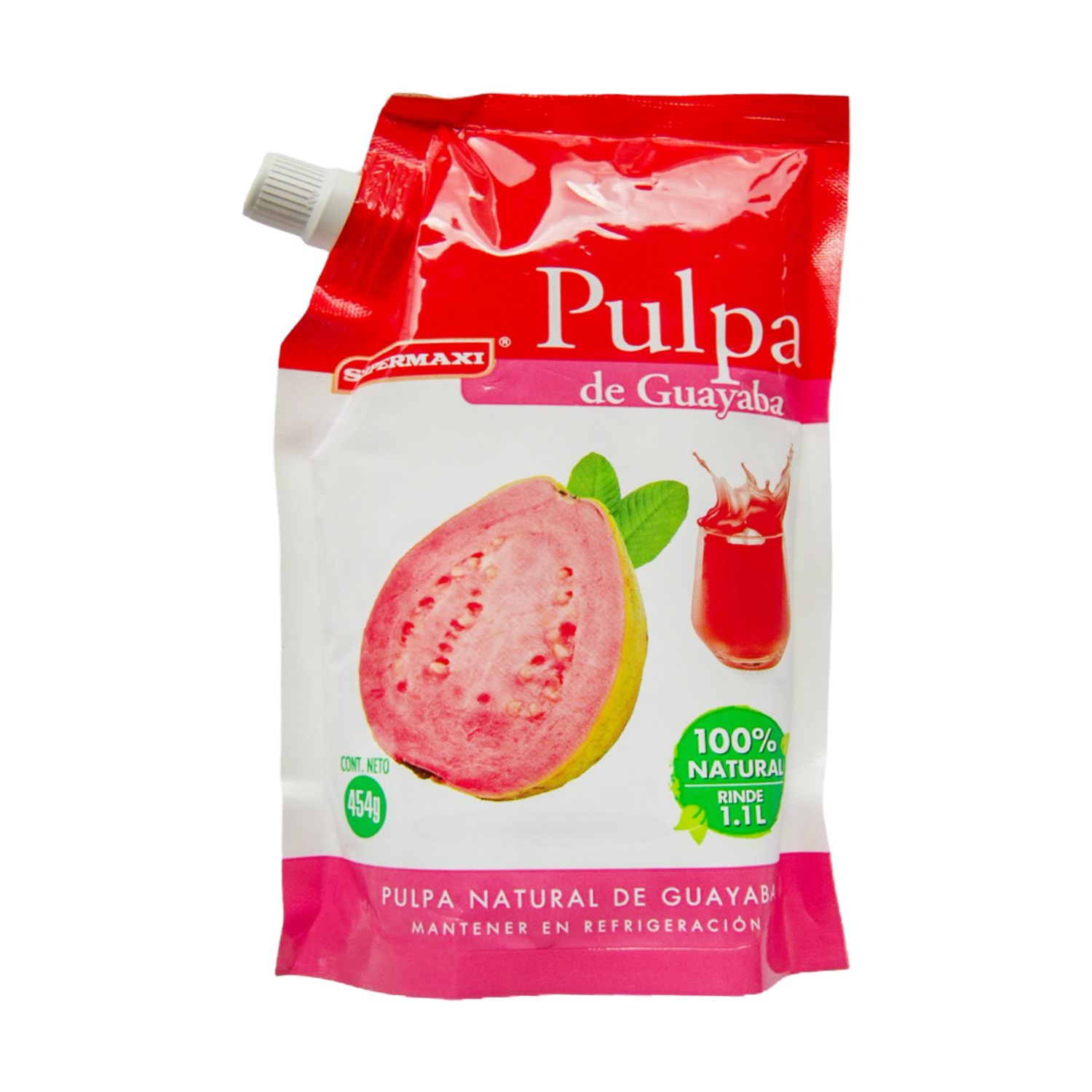Pulpa De Guayaba Refrigerada SUPERMAXI 454 G
