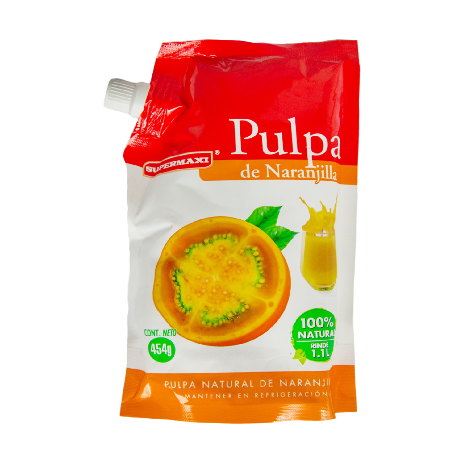 Pulpa De Naranjilla Refrigerada SUPERMAXI 454 G