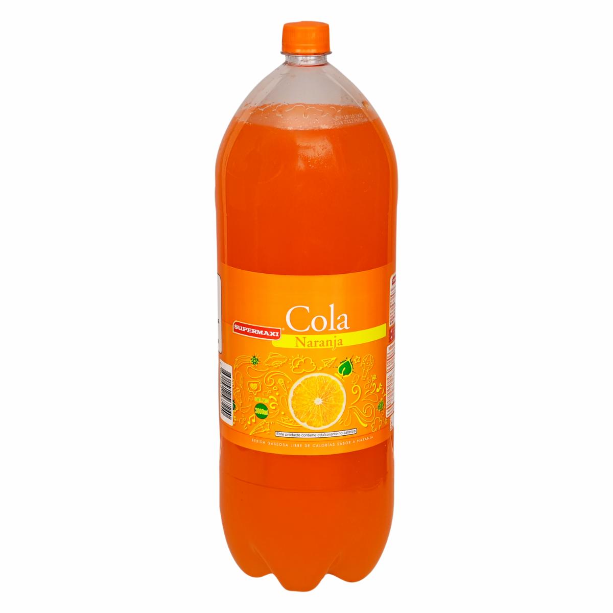 Gaseosa Sabor A Naranja SUPERMAXI Botella
